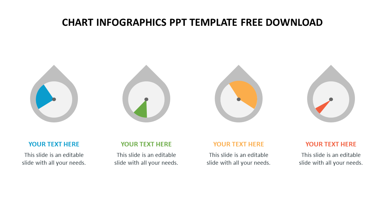 Free - Get Chart Infographics PPT Template Free Download